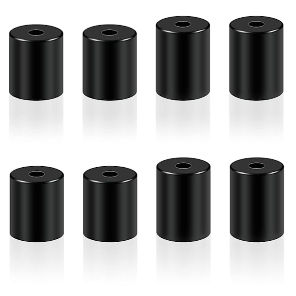 8 st 3d-skrivarvärmebäddsutjämningsdelar, fast värmebädd silikonutjämningskolonn ersättning fjäder värmebeständig 3d-skrivarfasta bäddfästen
