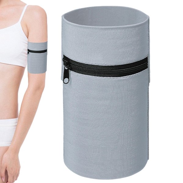 Handledsväska med dragkedja, handledsplånbok, löparhandledsband, handledsband handledsplånböcker för kvinnor män handledsväska för löpning