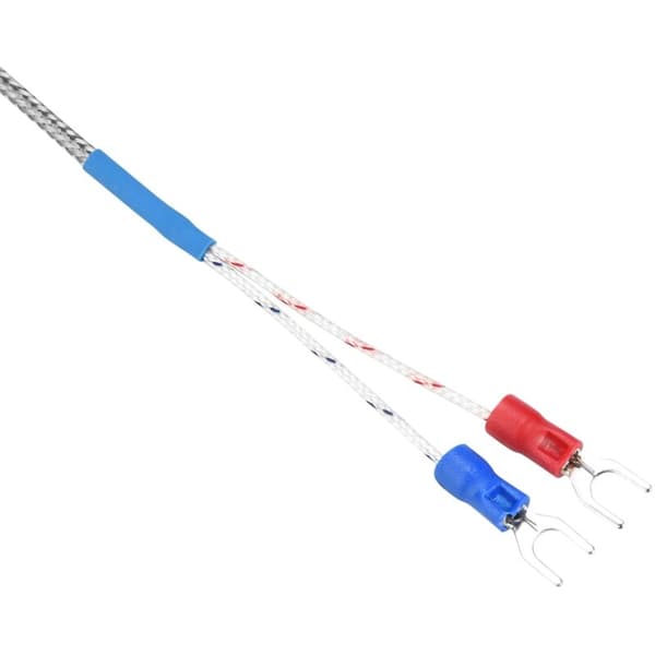 Type K Termoelement Temperaturprobe M8 Gjenge 30mm 0-400°C (5m)