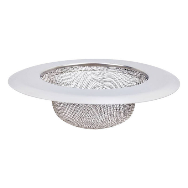 2 st silvriga kökshossil, 11,3 cm diameter rostfritt stål avloppsskydd, anti-igensättning sophantering