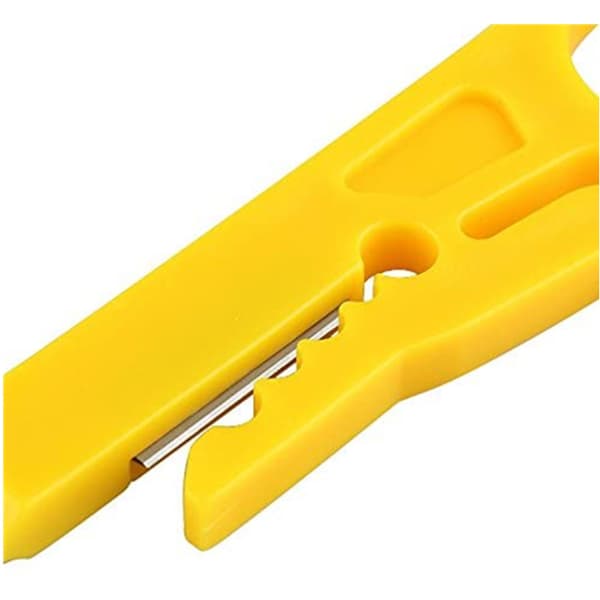 Mini Wire Stripper 1 Pakke Netværkskabel Stripper Punch Down Cutter til Netværkskabel, RJ45/Cat5/CAT-6 Datakabel