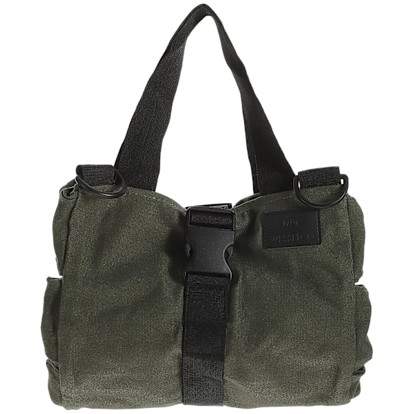 Verktygsrulle 6 fickor Canvas Dragkedja Väska Canvas Auto Verktyg Spännnyckel Organizer
