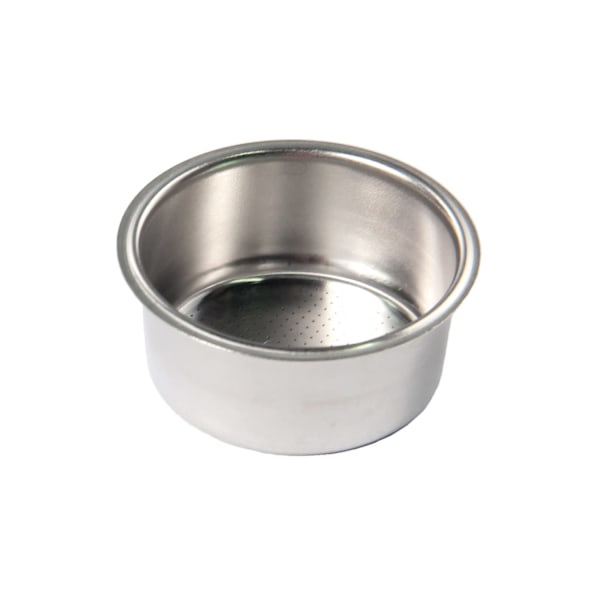 2 stk. 51mm filterkurv, kaffefilterkurv i rustfrit stål, espressofilterkurv, 51mm ikke-tryksat filterkurv til kaffe