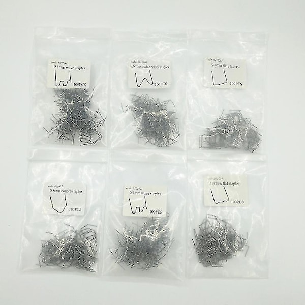 Bil stötfångare plast reparation svetsmaskin varm smälta plast svetsverktyg plast svets pistol set svets spik svets tråd patch(1set, Silver)