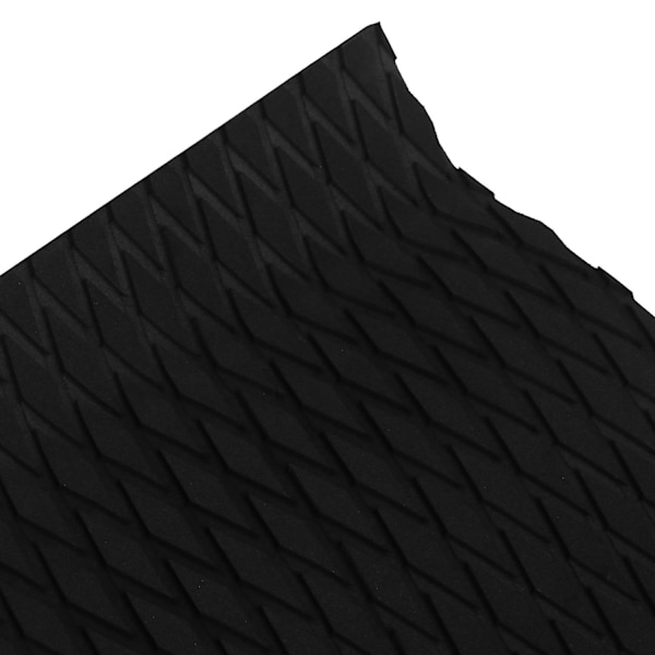 Vandscooter skridsikker marine gulvbelægning syntetisk Eva skumplade 37x92cm jetski sort surfboard måtte