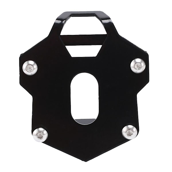 Motorcykel Kickstand Sidestand Stöd Förlängning Förstorare Pad För 2020 2021 2022(svart)