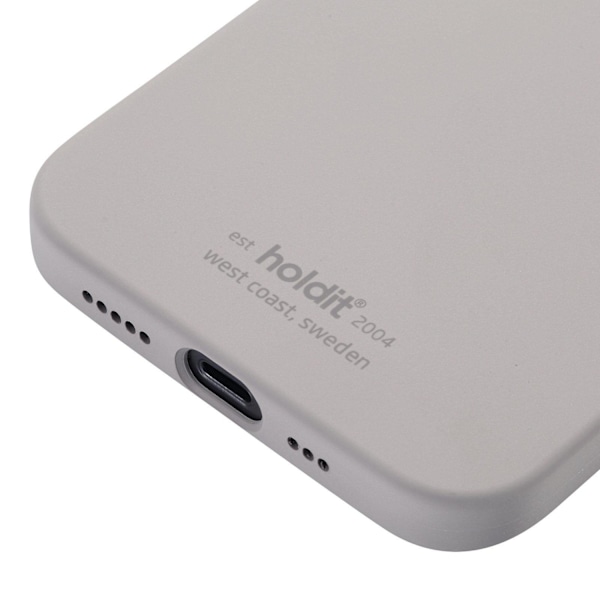 iPhone 12/12 Pro - holdit Mobilskal Silikone - Taupe Taupe 40