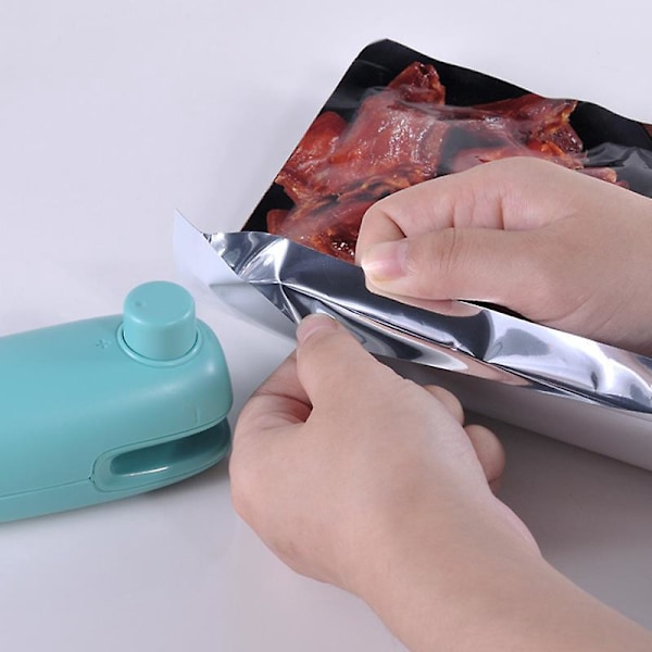 Mini USB Oppladbar Varmeforsegler for Snacks Vakuumposer