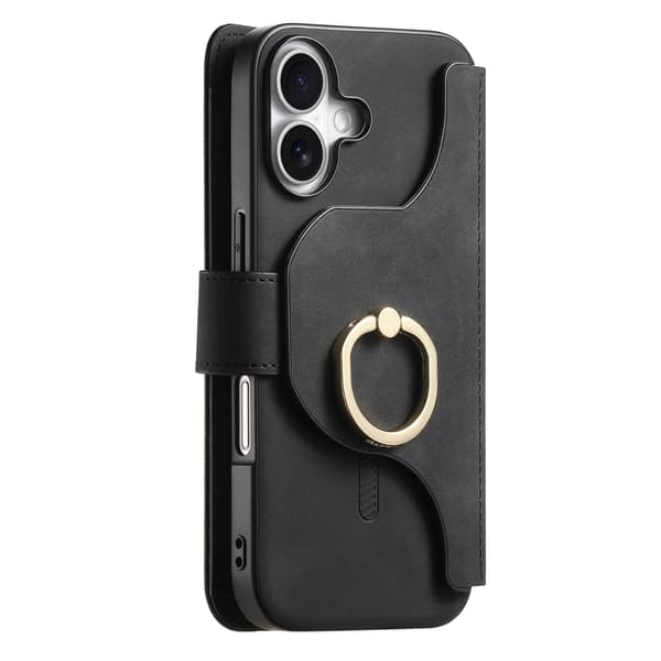iPhone 16 Pro Max Lommeboketui med Avtakbart Magnetisk Deksel
