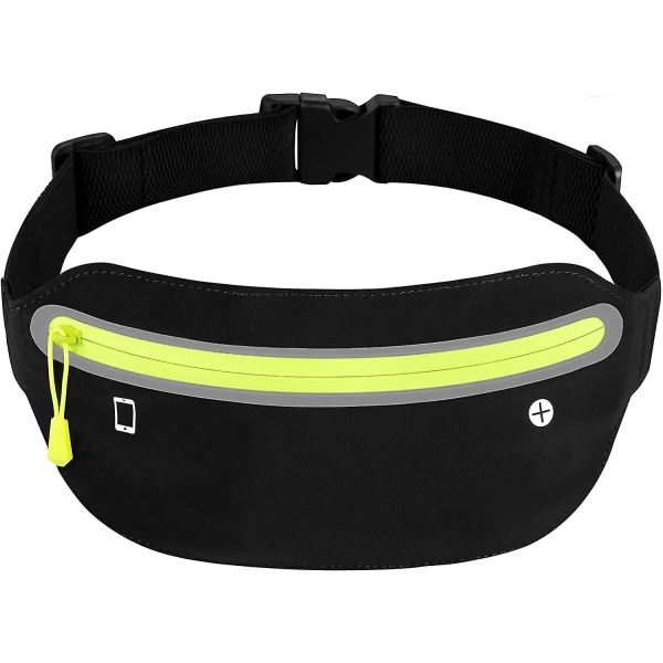 Running Belt For Mobile Phone, Waterproof Sports Belt, Fanny Pack, Ultra-light Hip Bag With Adjustable Elastic Strap And Headphone Connection For Mobi