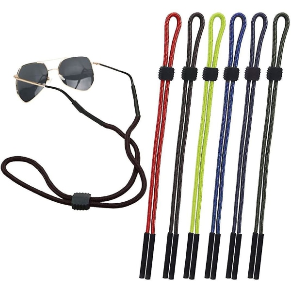 6 stk. Brille Anti-tapte Faste Stropper for Svømming Surf