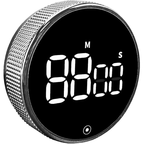 Kök Timer, Digital Timer Lcd-display, Minuträknare Med Magnetisk, Roterande Nedräkning