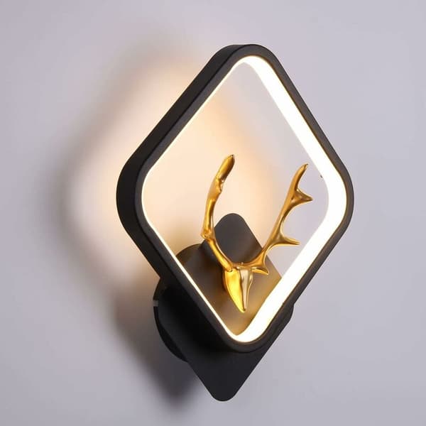 16W LED Vägglampa - Modern Spotlight för Sovrum & Badrum (Varmvit)