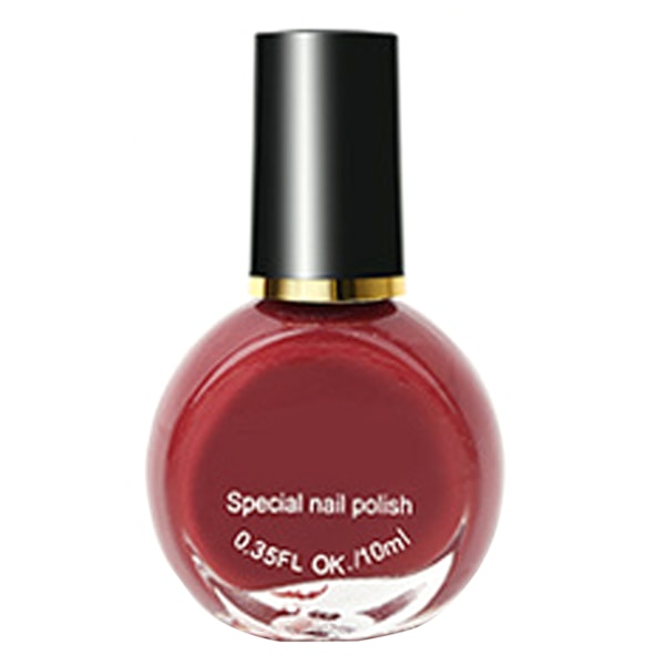 Nagellack 10ml Mättad Ljus Färg Elegant Stil Snabbtorkande Långvarig Nagellack E049-23 0.1