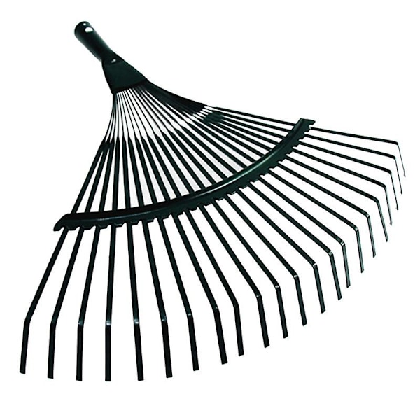 42cm Stål Fan Rake Hoved Udskiftning Tung Rake Hoved Til Have Græs Terrasse Blade Blad Plæne 22 Også