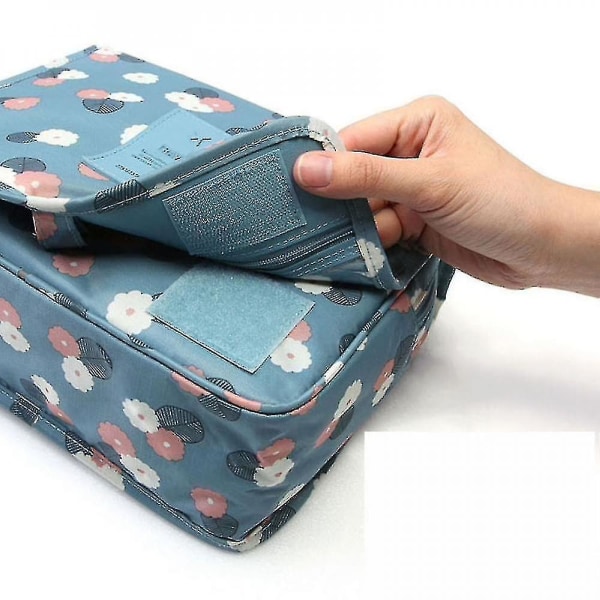 Toiminnallinen matkakosmetiikkalaukku Lady Zipper Toiletry Bag