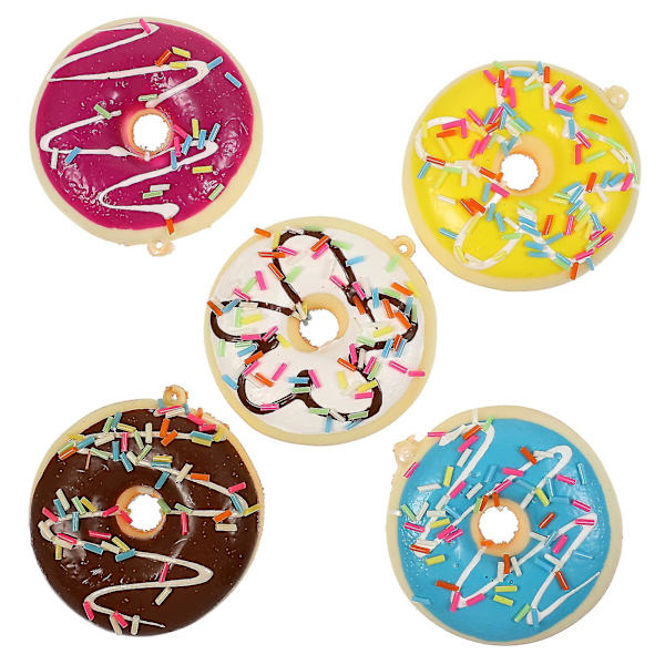 5 stk. Baby køleskabsmagneter Magneter Klasselok Doughnut køleskabsmagnet Doughnut magneter Kalender magneter Kort