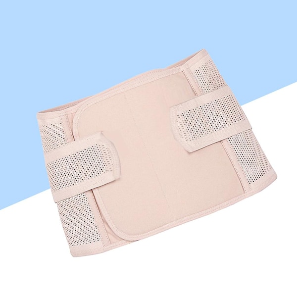 Midjetrimmersbälte Postpartum Postnatal Recovery Support Girdle Belt Abdominal Binder för kvinnor - Storlek XL (Mesh Pattern)