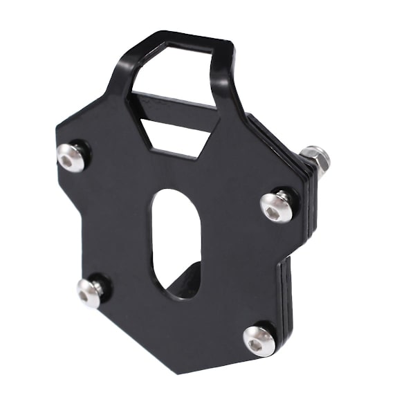 Motorcykel Kickstand Sidestand Stöd Förlängning Förstorare Pad För 2020 2021 2022(svart)