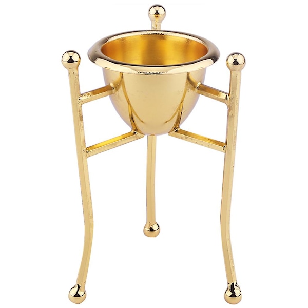 1 st ren koppar äggställ ångat äggkopp triangel äggställ guld