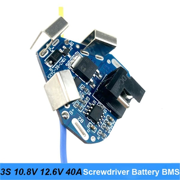 4x 3s 10.8v 12.6v 40a Bms 18650 Lithium Batteri Board Bms Til Skruetrækker Shura Shurika Batteri 3s