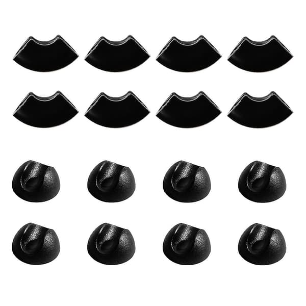 16 st Bordsbensskydd U-formade Gummistolsbensskydd Gummikåpor