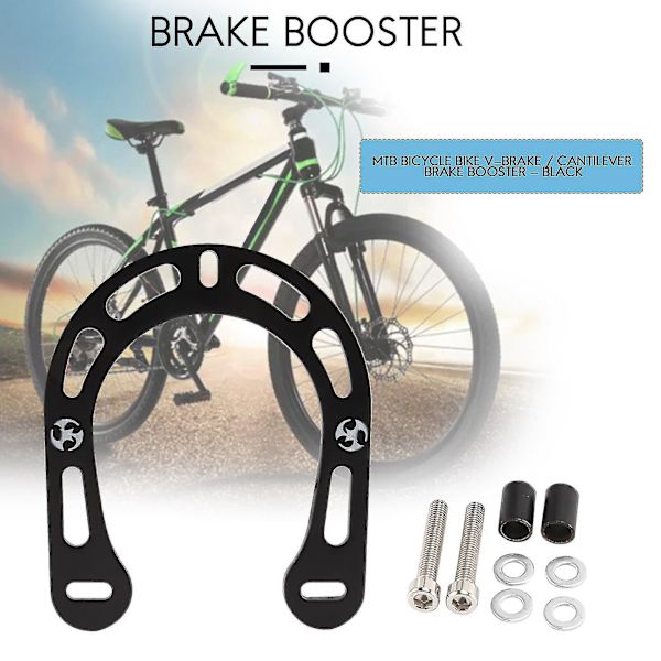 Mtb Cykel V-Broms / Cantilever Bromsförstärkare - Svart