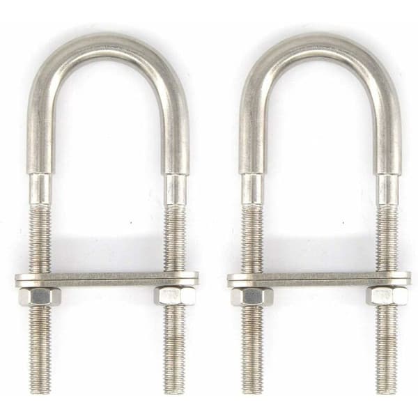 M6x90 304 Rustfrit Stål U Bolt (2 stk)