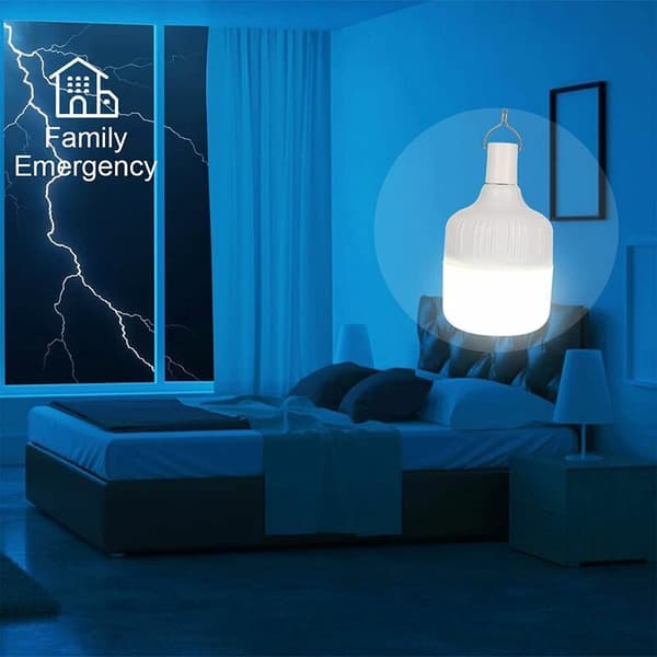 2-pack 5000 Lumen Camping Lanternor - 5 Läges Uppladdningsbara LED-lampor