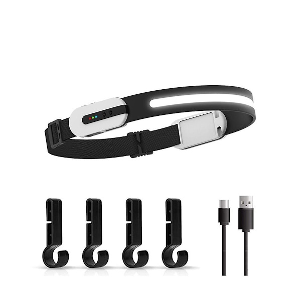 Multifunktionell induktionsstrålkastare stödjer snabbladdning Bluetooth-konversation fiske utomhus He