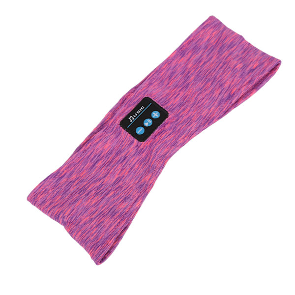 Trådløst Sleep Headband Justerbare Musikalske Bløde Sleep Headphones til Løb Yoga Lilla 0.1