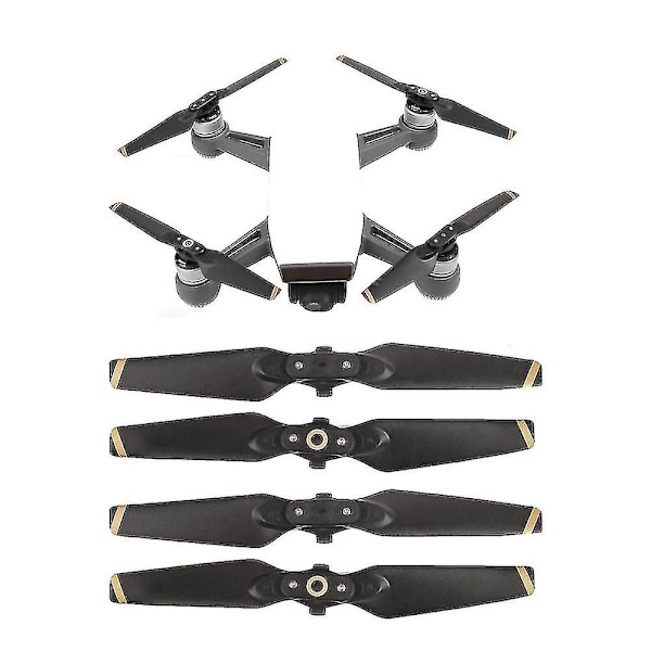 4pcs Propellers For Dji Spark Drone Folding Blade 4730f Props Rc Spare Parts