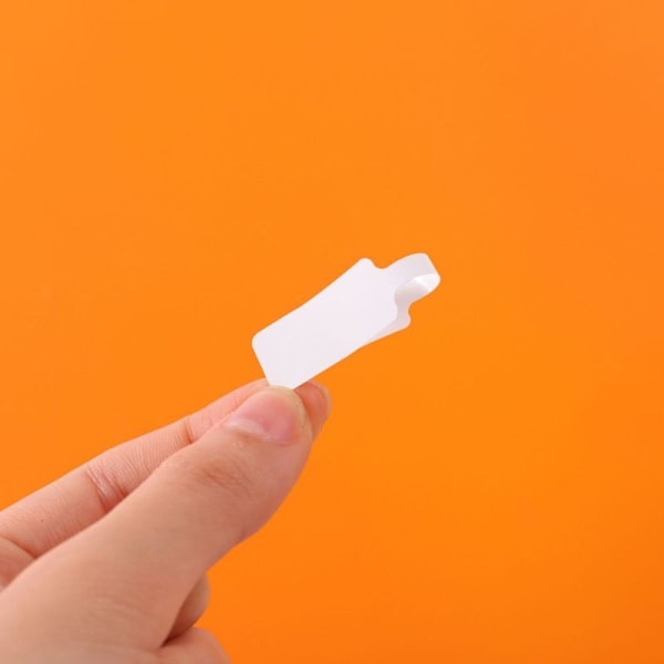 Vita termiska papper 2000 ark Perforerade fraktetiketter, 70 * 12 mm Direkta termiska etiketter för streckkoder Adress