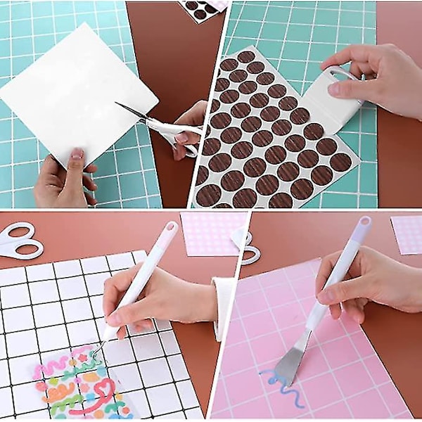Verktygssats för hantverk, Cardstock Crafting Basic Tools Kit Weeding Remover Tool Set inklusive trådkrok, pincett, spatel för gör-det-själv-prägling, gravyr Z