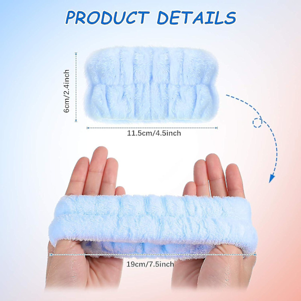 4 Par Håndledsvaskebånd Mikrofiber Håndledsvaskehåndklæde Bånd Absorberende Håndledsband