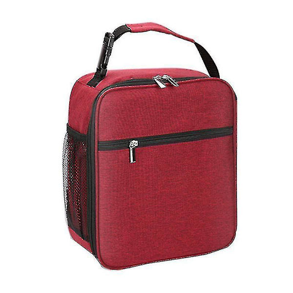 Canvas Lunch Bag Vuxna Isolerad Lunchlåda Lunchlådor Student Lunchväskor