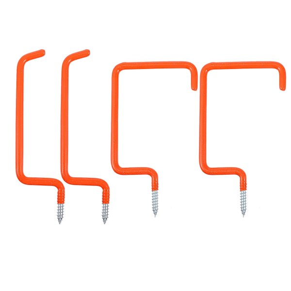 4pcs Heavy Duty Bike Storage Hooks Set Bike Hooks Bike Hanger For Garage