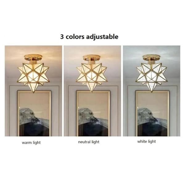 Nordic Style Table Lamp, Gold, Compatible with Various Brands [ZHE]