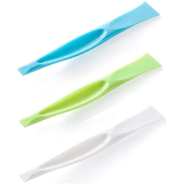 Rengjøringsskrape for kjøkken - Multifunksjonell anti-ripe plastgrill Gratoir, boksåpner - 3 stk