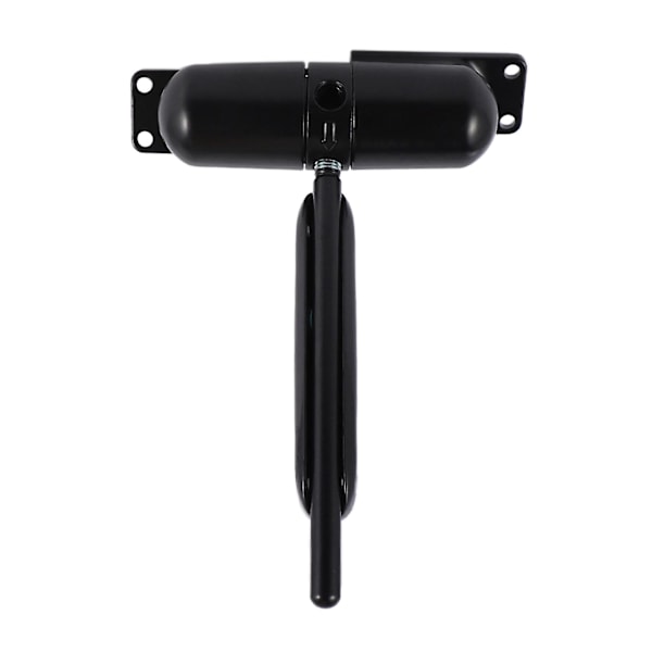 2 Set 20-70 kg Svart Justerbar Ytmonterad Fjäderdörrstängare Automatisk Dörrstängare Brandklassad