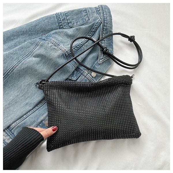 Dame Piger Diamanter Skuldertasker Tote Tasker Messenger Taske Bryllupsfest Håndtaske green