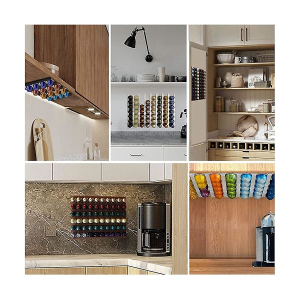 Koppholder Kaffeepadholder Selvklebende Kaffeepadholder For Alle Kaffeepad Organizer Stasjon