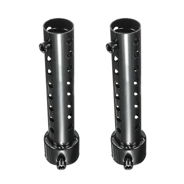 2x Universal Motorcykel Avgasburk Ljuddämpare Baffle Db Killer Ljuddämpare 35mm Us