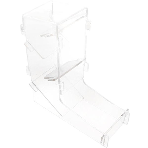 Transparent tärningskastartorn brädspel tillbehör tärningskastningstorn tärningsdispenser