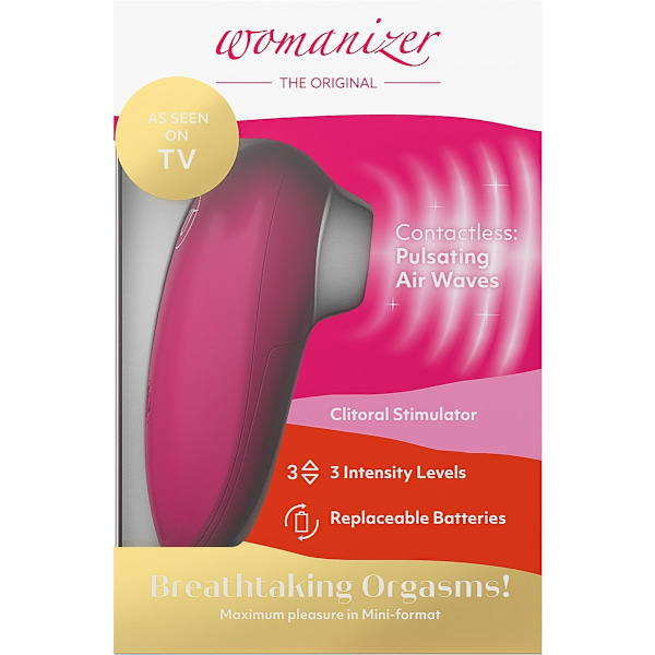 Womanizer: Mini, Originalet RED ABS plastic, Silicone