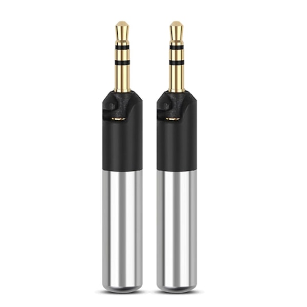 2pieces 2.5mm Jack Plug Connectors For Ath-r70x M50x R70 Mx40 M70 Headphone