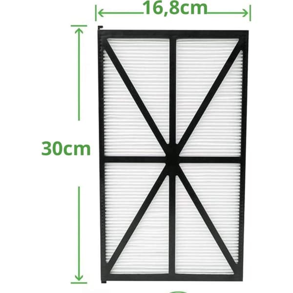 RCX70101 Filterpatroner Kompatible med TigerShark Erstatningsrobotfilterpanel (30 x 17 x 1,8 cm) - 【Pakke med 2】