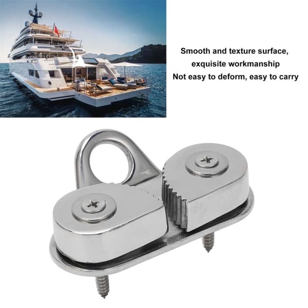 316 Rostfritt Stål Cam Cleat Anti-rost Båt Guide Ring 3-15mm Rep