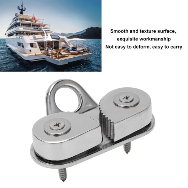 316 Rustfrit Stål Cam Cleat Anti-rust Båd Guide Ring 3-15mm Reb