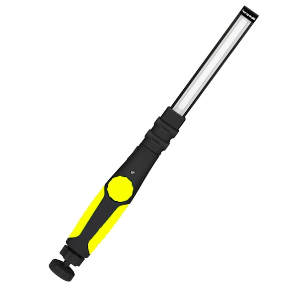 Gul nødlampe Performance Tool Li-Ion Foldbar Slim Arbejdslampe er perfekt til trange områder, når du har brug for